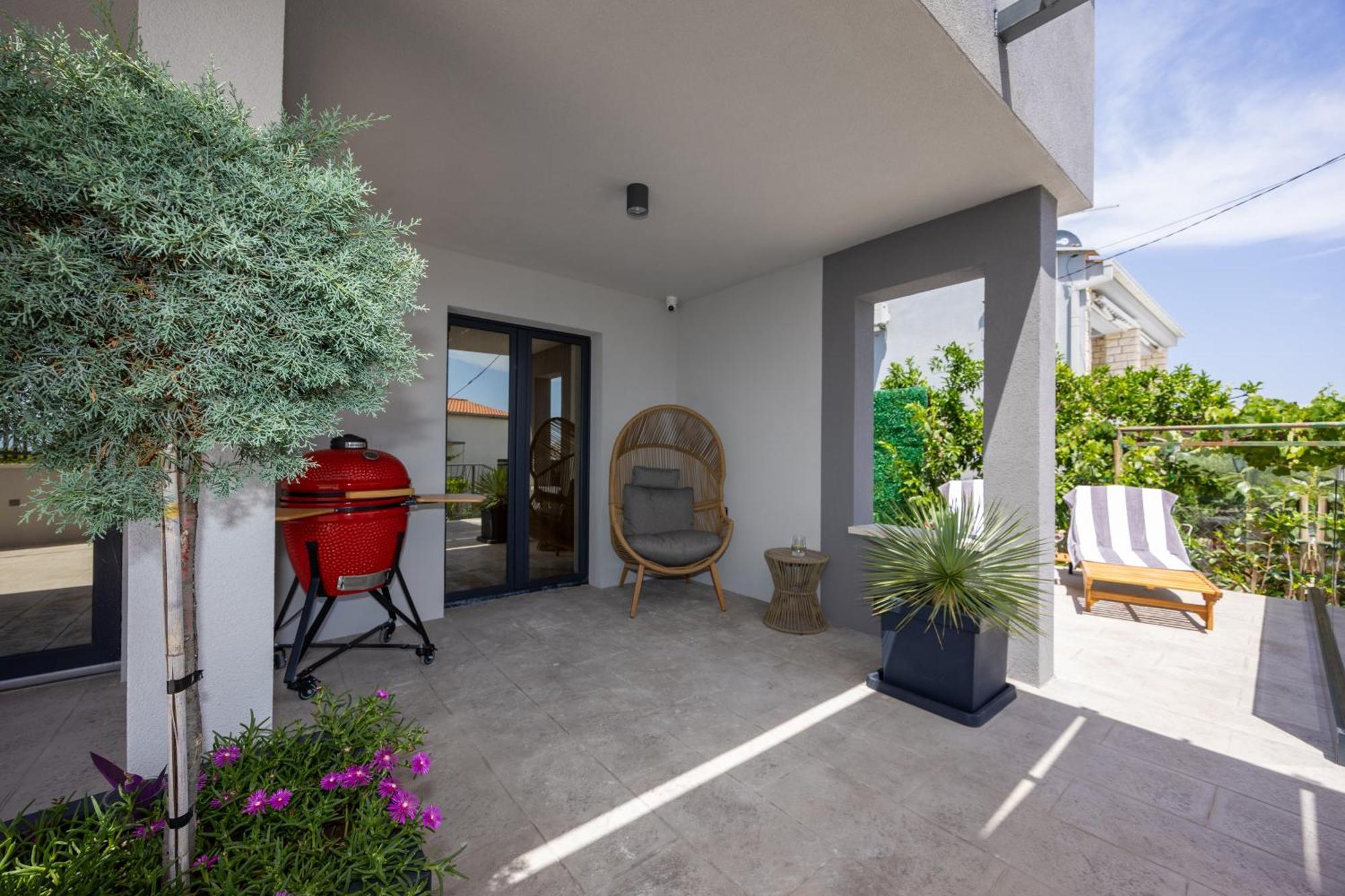 Villa Roma Sauna And Hydrotherapy Pool Трогір Екстер'єр фото